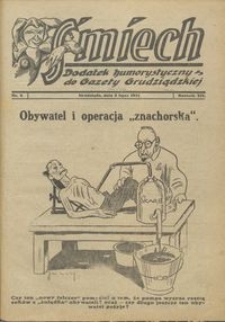 Śmiech: dodatek humorystyczny do Gazety Grudziądzkiej 1931.07.02 R. XII nr 8