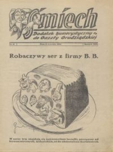 Śmiech: dodatek humorystyczny do Gazety Grudziądzkiej 1932.09.06 R. XIII nr 11