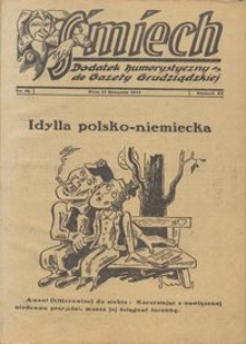 Śmiech: dodatek humorystyczny do Gazety Grudziądzkiej 1934.11.13 R. XV nr 13