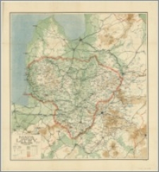 Mapa Litwy : podziałka 1:600 000