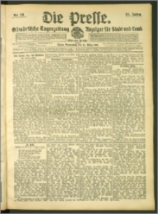 Die Presse 1907, Jg. 25, Nr. 68 Zweites Blatt
