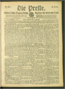 Die Presse 1907, Jg. 25, Nr. 138 Zweites Blatt
