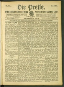 Die Presse 1907, Jg. 25, Nr. 140 Zweites Blatt
