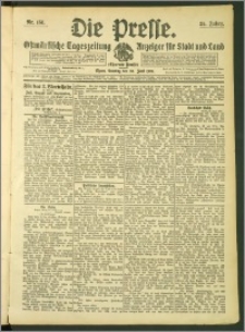 Die Presse 1907, Jg. 25, Nr. 151 Zweites Blatt, Drittes Blatt