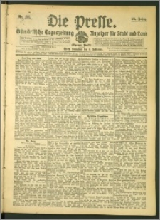 Die Presse 1907, Jg. 25, Nr. 158 Zweites Blatt
