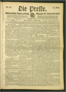 Die Presse 1907, Jg. 25, Nr. 286 Zweites Blatt, Drittes Blatt