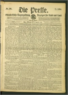 Die Presse 1907, Jg. 25, Nr. 290 Zweites Blatt, Drittes Blatt