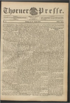 Thorner Presse 1904, Jg. XXII, Nr. 21 + Beilage