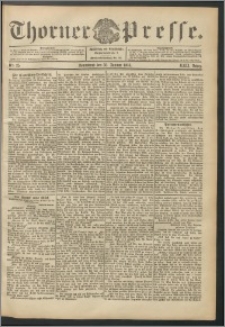Thorner Presse 1904, Jg. XXII, Nr. 25 + Beilage