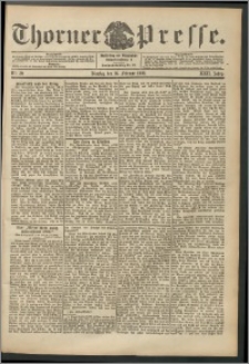 Thorner Presse 1904, Jg. XXII, Nr. 39 + Beilage