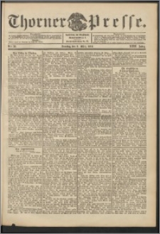 Thorner Presse 1904, Jg. XXII, Nr. 56 + 1. Beilage, 2. Beilage, 3. Beilage