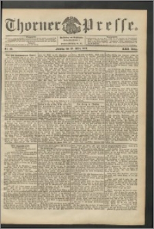 Thorner Presse 1904, Jg. XXII, Nr. 68 + 1. Beilage, 2. Beilage, 3. Beilage