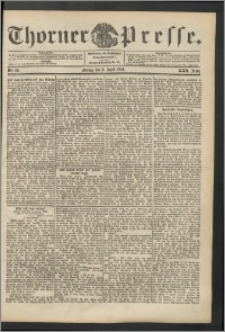 Thorner Presse 1904, Jg. XXII, Nr. 82 + Beilage