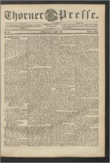 Thorner Presse 1904, Jg. XXII, Nr. 88 + Beilage