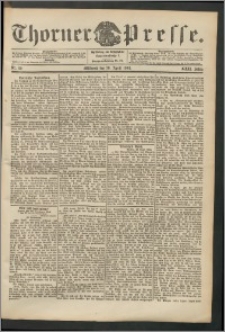 Thorner Presse 1904, Jg. XXII, Nr. 92 + Beilage, Beilagenwerbung