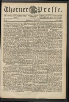 Thorner Presse 1904, Jg. XXII, Nr. 97 + Beilage