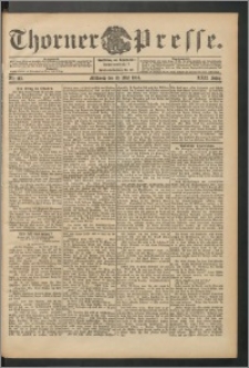 Thorner Presse 1904, Jg. XXII, Nr. 115 + 1. Beilage, 2. Beilage