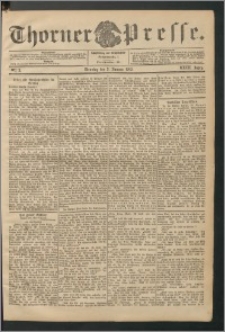 Thorner Presse 1905, Jg. XXIII, Nr. 2 + Beilage