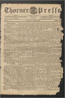 Thorner Presse 1905, Jg. XXIII, Nr. 5 + Beilage