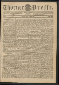 Thorner Presse 1905, Jg. XXIII, Nr. 8 + Beilage