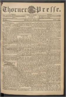 Thorner Presse 1905, Jg. XXIII, Nr. 33 + Beilage