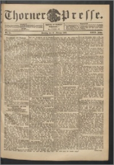 Thorner Presse 1905, Jg. XXIII, Nr. 37 + 1. Beilage, 2. Beilage