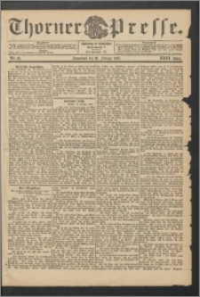 Thorner Presse 1905, Jg. XXIII, Nr. 42 + Beilage