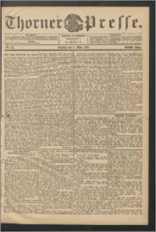 Thorner Presse 1905, Jg. XXIII, Nr. 55 + 1. Beilage, 2. Beilage