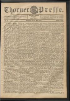 Thorner Presse 1905, Jg. XXIII, Nr. 70 + Beilage