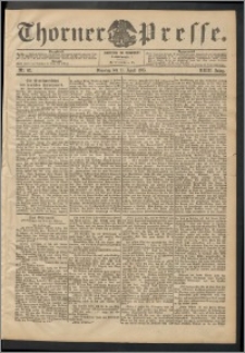 Thorner Presse 1905, Jg. XXIII, Nr. 86 + Beilage