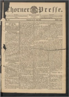 Thorner Presse 1905, Jg. XXIII, Nr. 100 + Beilage