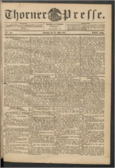 Thorner Presse 1905, Jg. XXIII, Nr. 119 + 1. Beilage, 2. Beilage