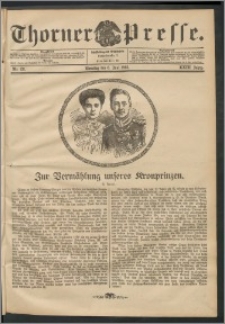 Thorner Presse 1905, Jg. XXIII, Nr. 131 + Beilage