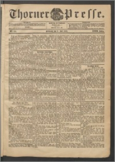Thorner Presse 1905, Jg. XXIII, Nr. 155 + Beilage