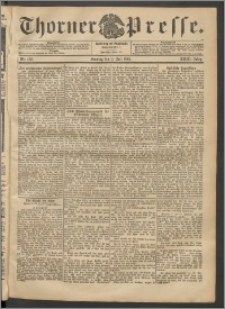 Thorner Presse 1905, Jg. XXIII, Nr. 159 + 1. Beilage, 2. Beilage