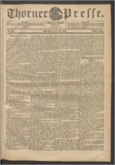 Thorner Presse 1905, Jg. XXIII, Nr. 167 + Beilage