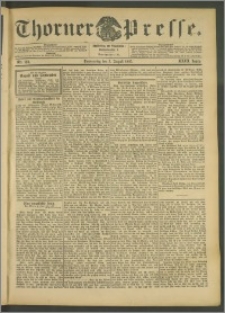 Thorner Presse 1905, Jg. XXIII, Nr. 180 + Beilage