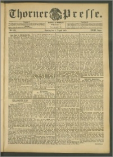Thorner Presse 1905, Jg. XXIII, Nr. 183 + 1. Beilage, 2. Beilage