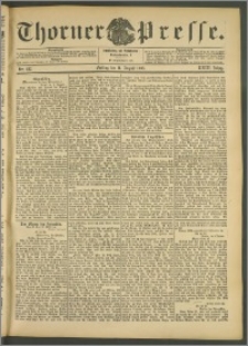 Thorner Presse 1905, Jg. XXIII, Nr. 187 + Beilage