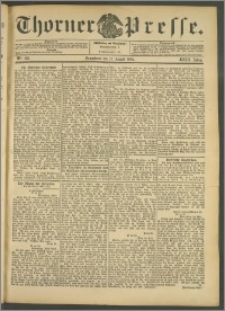 Thorner Presse 1905, Jg. XXIII, Nr. 188 + Beilage