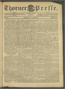 Thorner Presse 1905, Jg. XXIII, Nr. 192 + Beilage