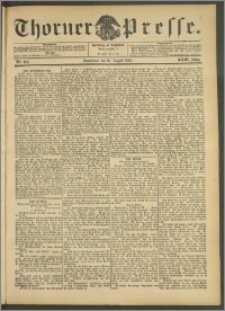 Thorner Presse 1905, Jg. XXIII, Nr. 194 + Beilage
