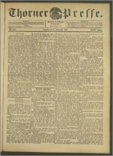 Thorner Presse 1905, Jg. XXIII, Nr. 207 + 1. Beilage, 2. Beilage