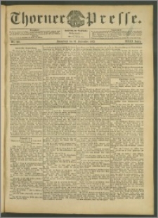 Thorner Presse 1905, Jg. XXIII, Nr. 218 + Beilage