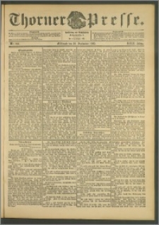 Thorner Presse 1905, Jg. XXIII, Nr. 221 + Beilage