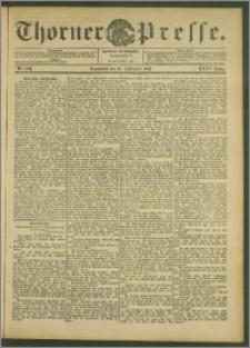 Thorner Presse 1905, Jg. XXIII, Nr. 224 + Beilage