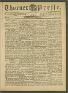 Thorner Presse 1905, Jg. XXIII, Nr. 228 + Beilage