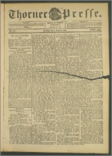 Thorner Presse 1905, Jg. XXIII, Nr. 231 + 1. Beilage, 2. Beilage, 3. Beilage