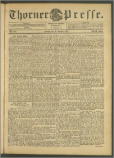 Thorner Presse 1905, Jg. XXIII, Nr. 243 + 1. Beilage, 2. Beilage, 3. Beilage
