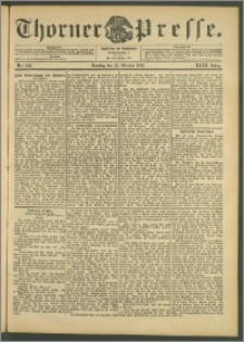 Thorner Presse 1905, Jg. XXIII, Nr. 249 + 1. Beilage, 2. Beilage